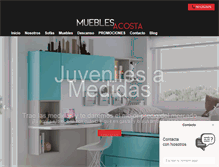 Tablet Screenshot of muebles-malaga.net